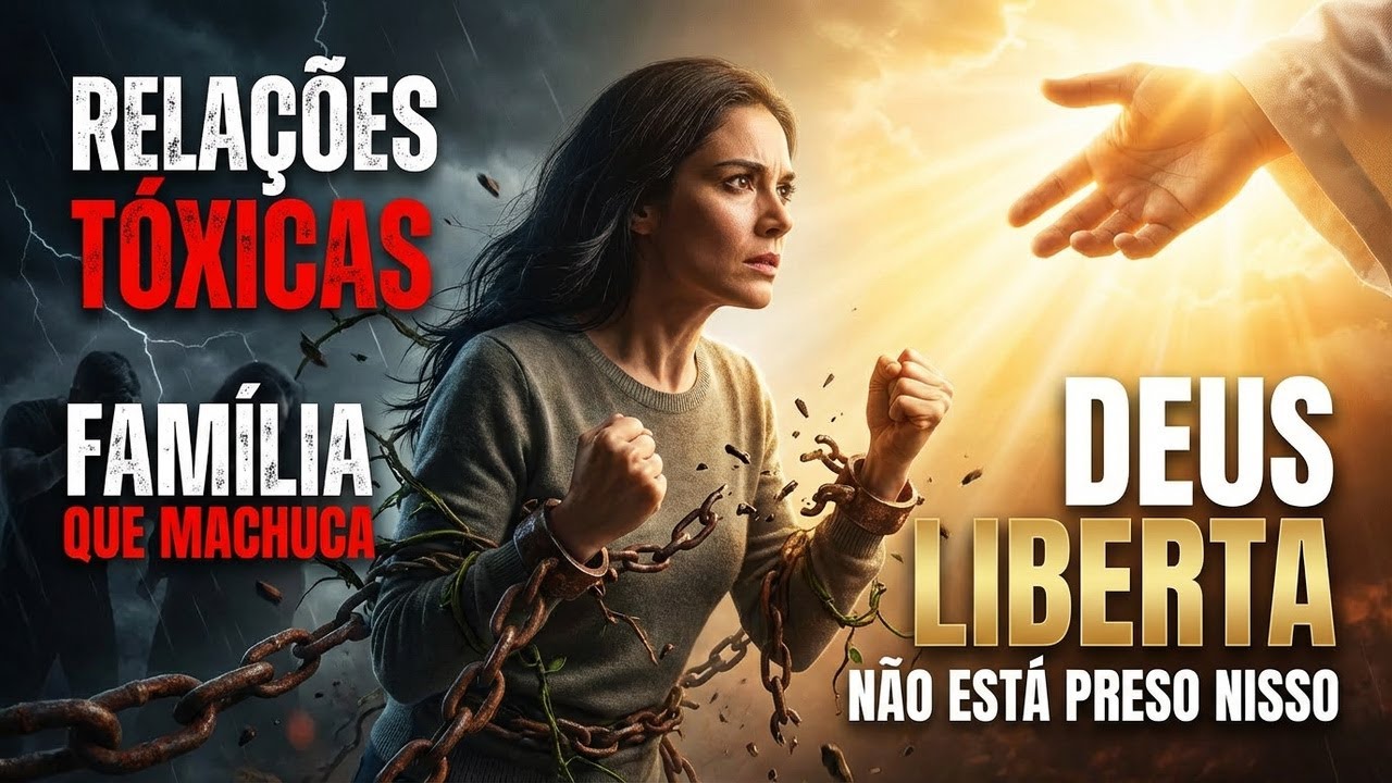 RELACIONAMENTOS TÓXICOS & FAMÍLIA QUE MACHUCA: Deus Não Te Deixou Preso Nisso