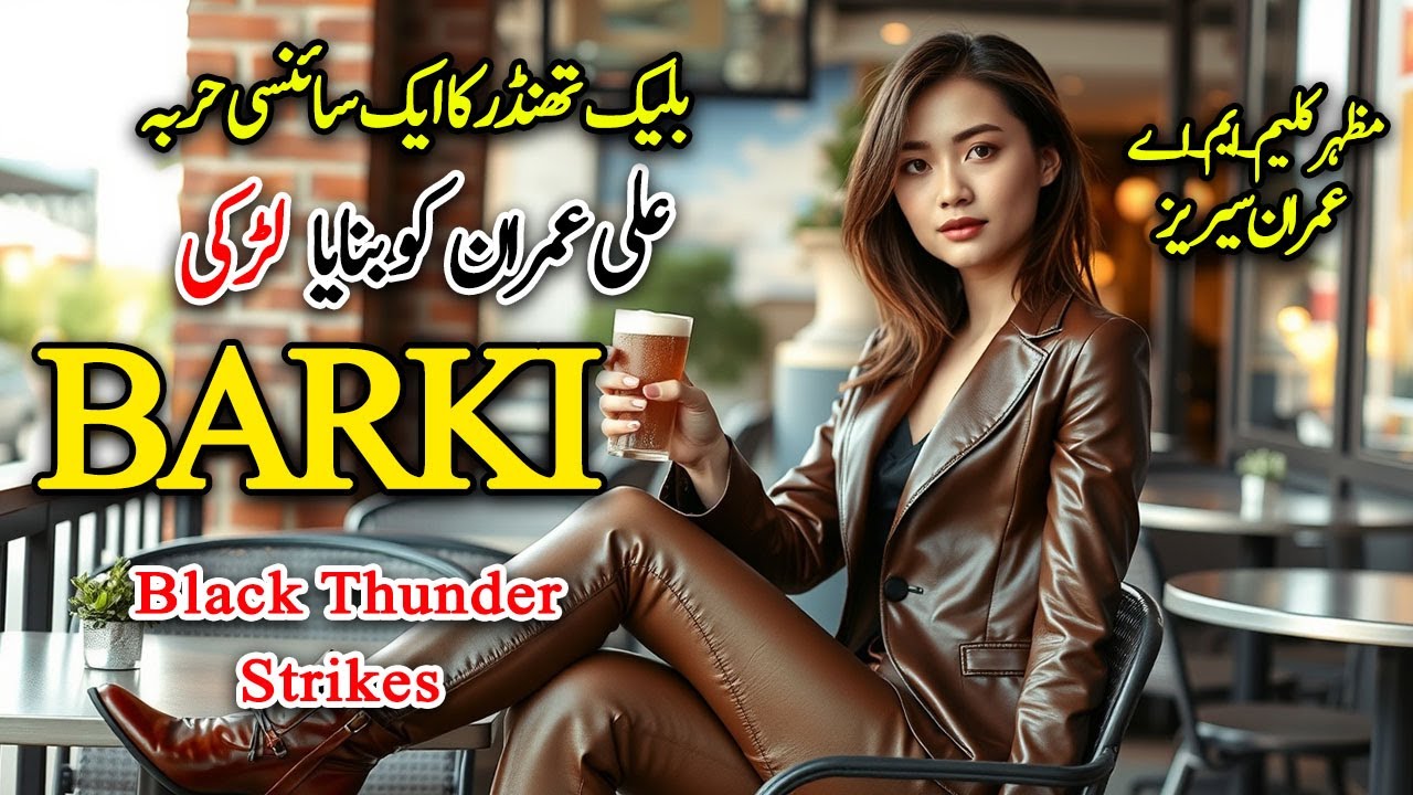 BARKI | Imran Series Complete Novel | Mazhar Kaleem | Black Thunder Series