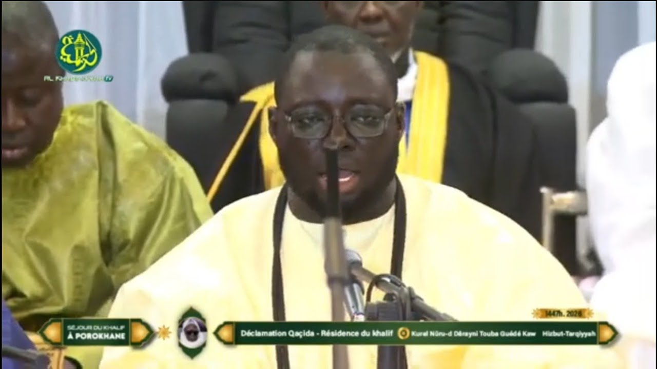 Prokhane 2026 : Khassida Wala qad karamna par Kurel Nûru-d Dârayni HT TOUBA Séjour Khalif, Porokhane