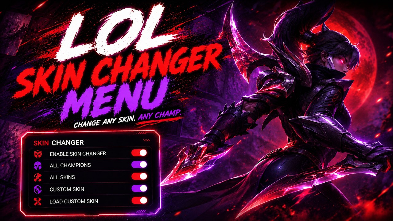 LoL Skin Changer | LoL Mod Skin | (LEGIT & FREE) | UNLOCK EVERY SKIN INSTANTLY | COMPLETE GUIDE