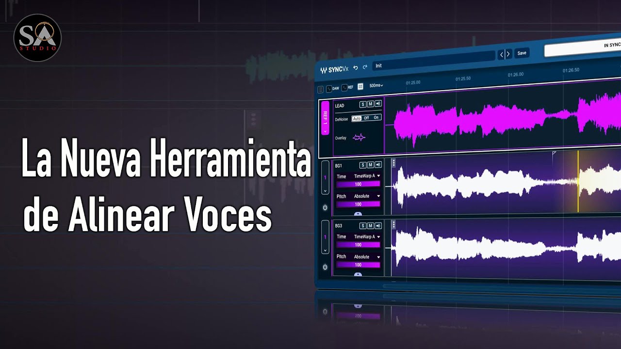 El Nuevo Plugin de Alinear Voces | Waves Sync Vx