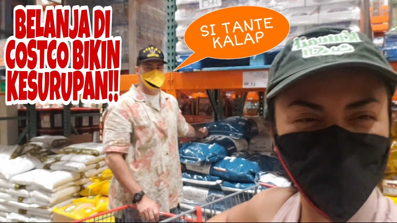 BELANJA DI SUPERMARKET GROSIR COSTCO DI AMERIKA SAMPAI KESURUPAN!!!! #DEVICHARLES