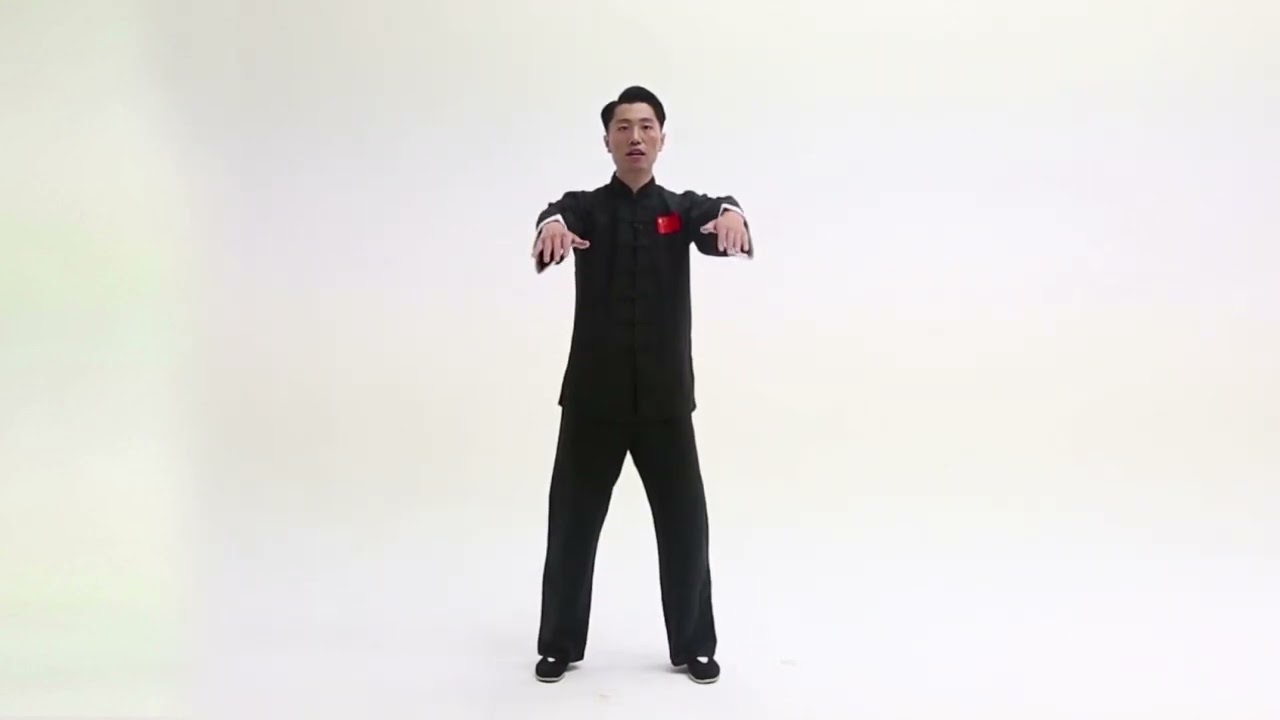 24式太极拳 讲解版 第一式：起势(24 Forms Tai Chi - Form 1:Commencing form)