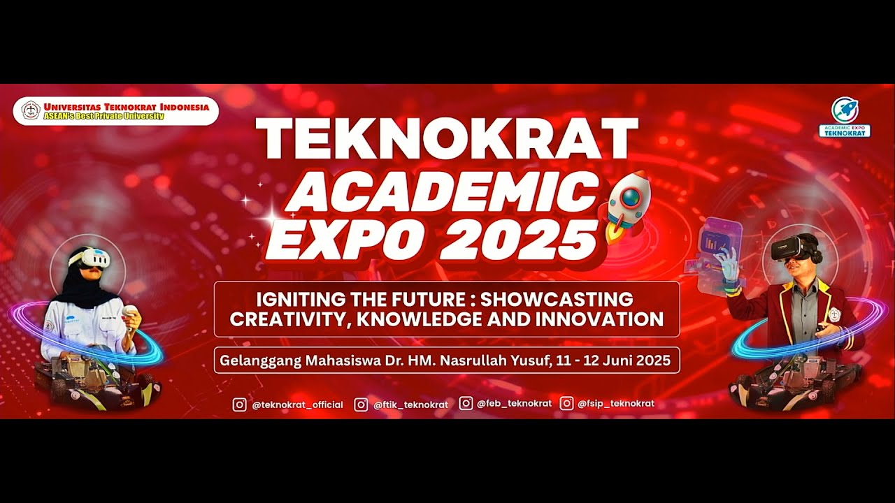 TEKNOKRAT ACADEMIC EXPO 2025 - UNIVERSITAS TEKNOKRAT INDONESIA