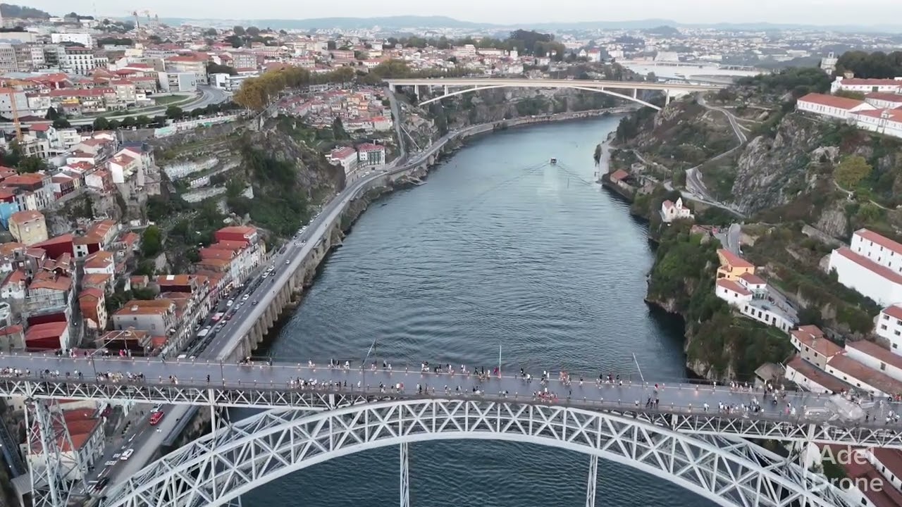 Porto , Portugal 🇵🇹 drone footage [4K]