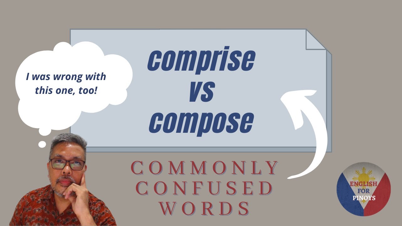 COMMONLY CONFUSED WORDS: COMPRISE vs COMPOSE