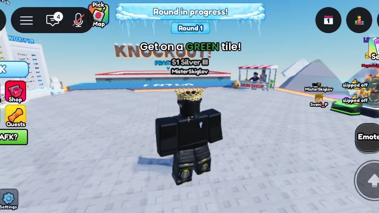 Playing knockout one of the most popular games 