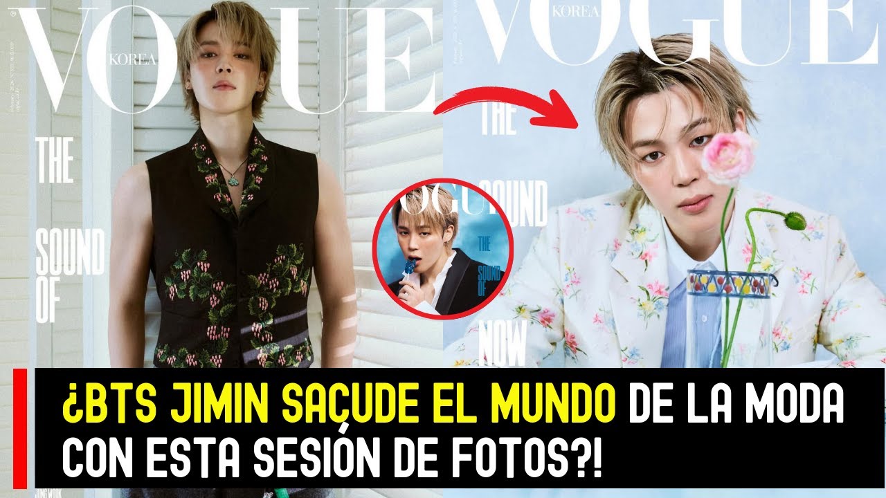 ¡Asombroso! ¿BTS Jimin sacude el mundo de la moda con esta sesión de fotos?! | Vogue X Dior #BTS