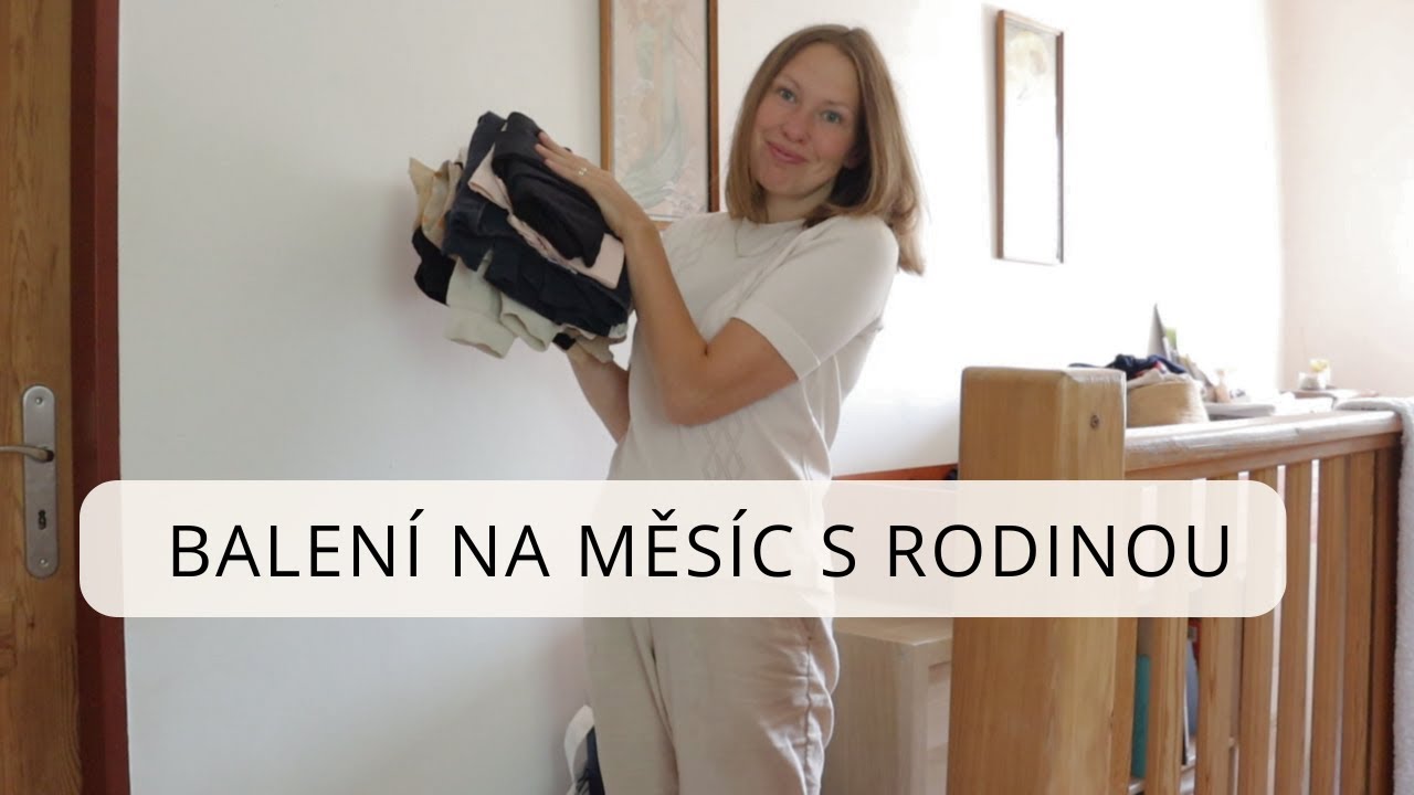 Měsíc na cestách, jeden kufr | Cestujeme minimalisticky