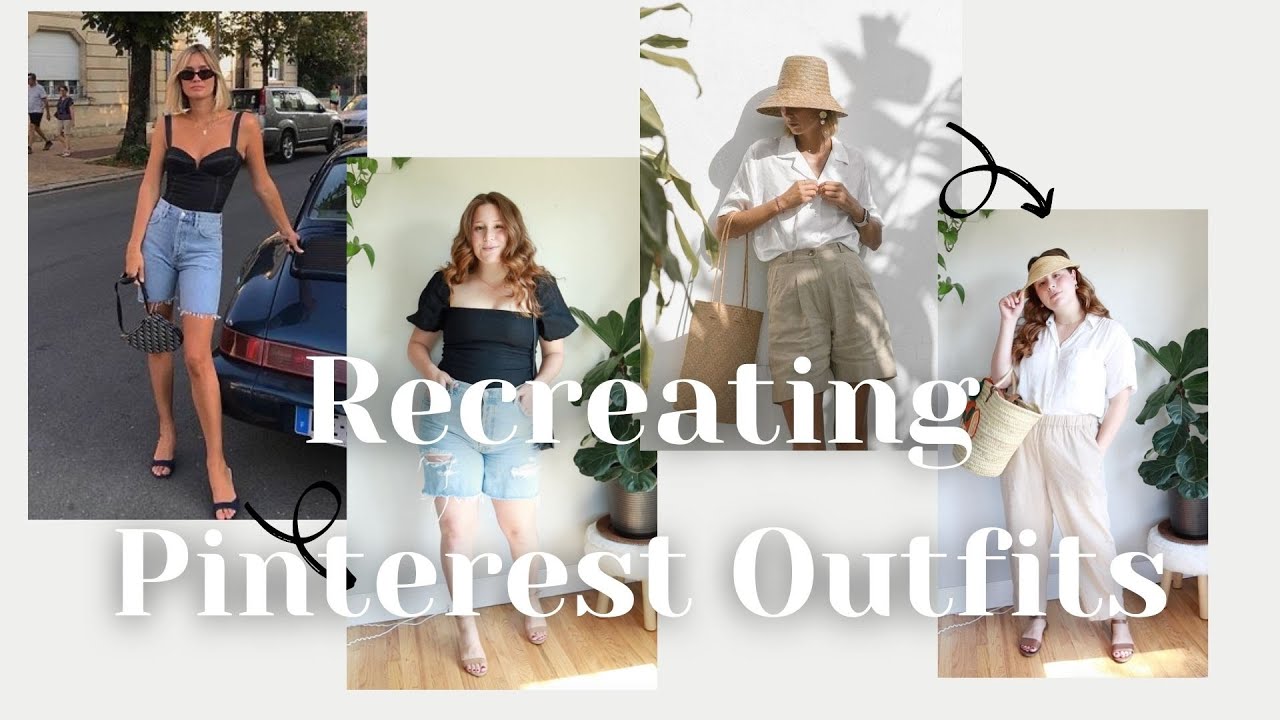 Recreating Pinterest Outfits on a Mid Size Body: Summer Outfit Inspiration for Your Capsule Wardrobe