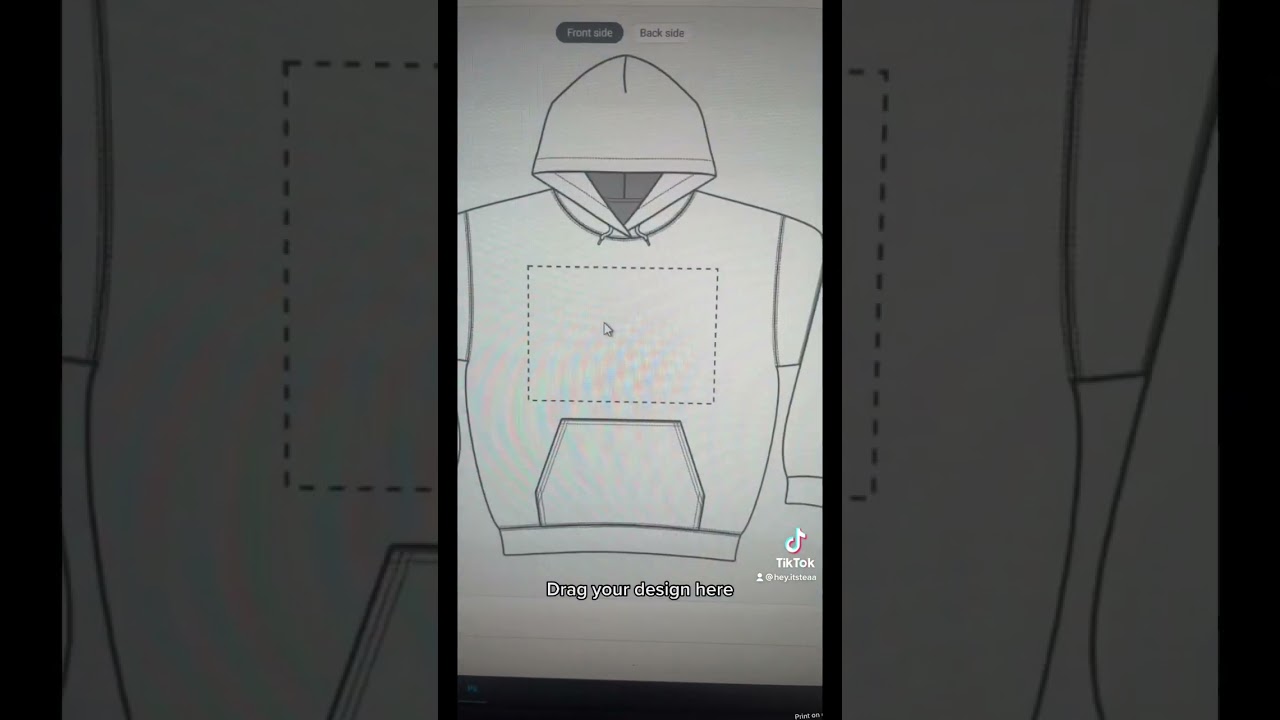Full print on demand sweatshirt tutorial from design, to mock ups and your listing! #printify