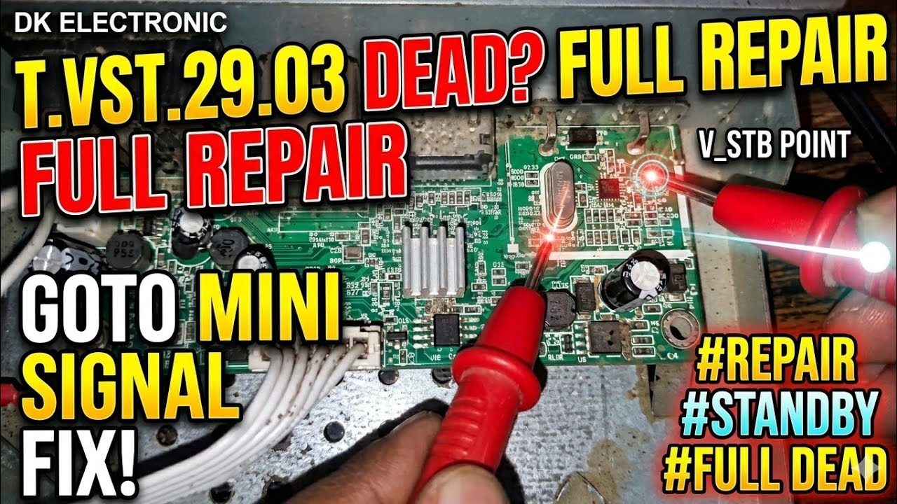 how to repair goto meni card signal,aspect black goto reciver signal fault repair, hindhi urdu