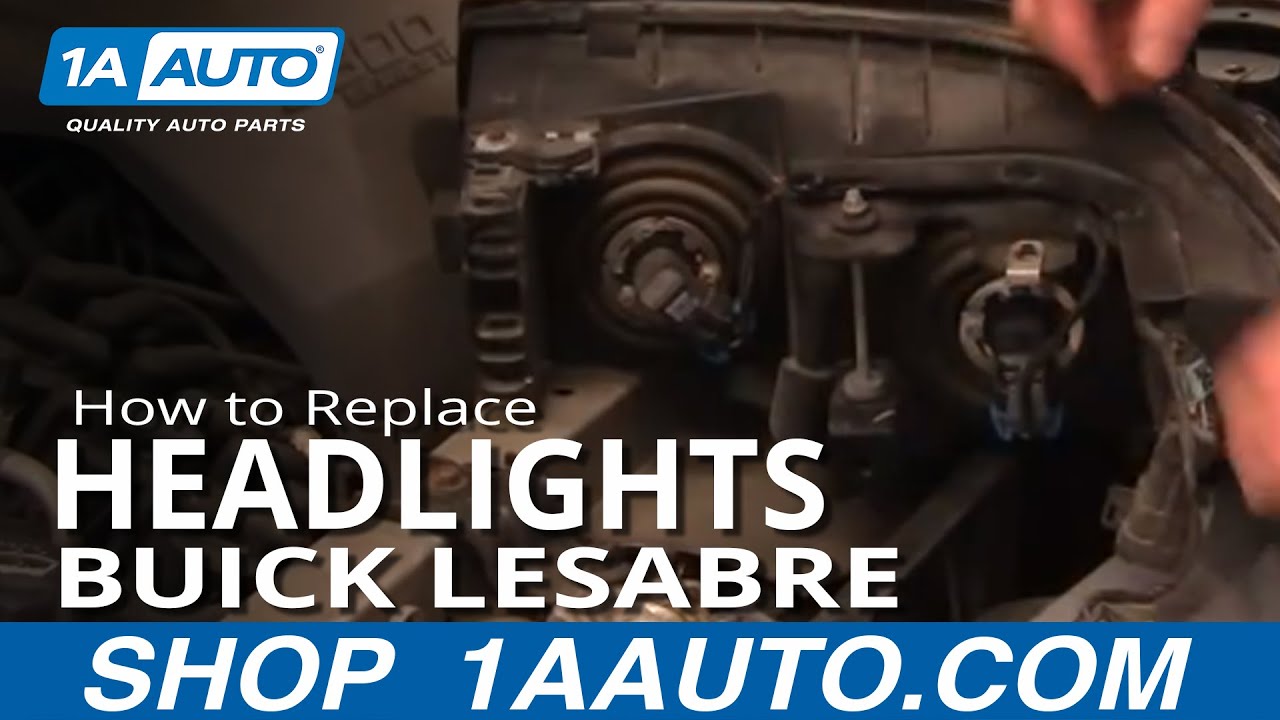 How to Replace Headlights 00-05 Buick LeSabre