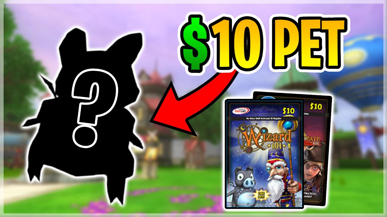 Training 2 EXCLUSIVE $10 Wizard101 Card Pets To Mega