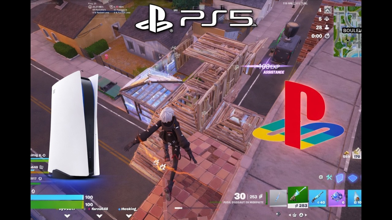 Fortnite Unreal Ranked Reload Gameplay On PS5