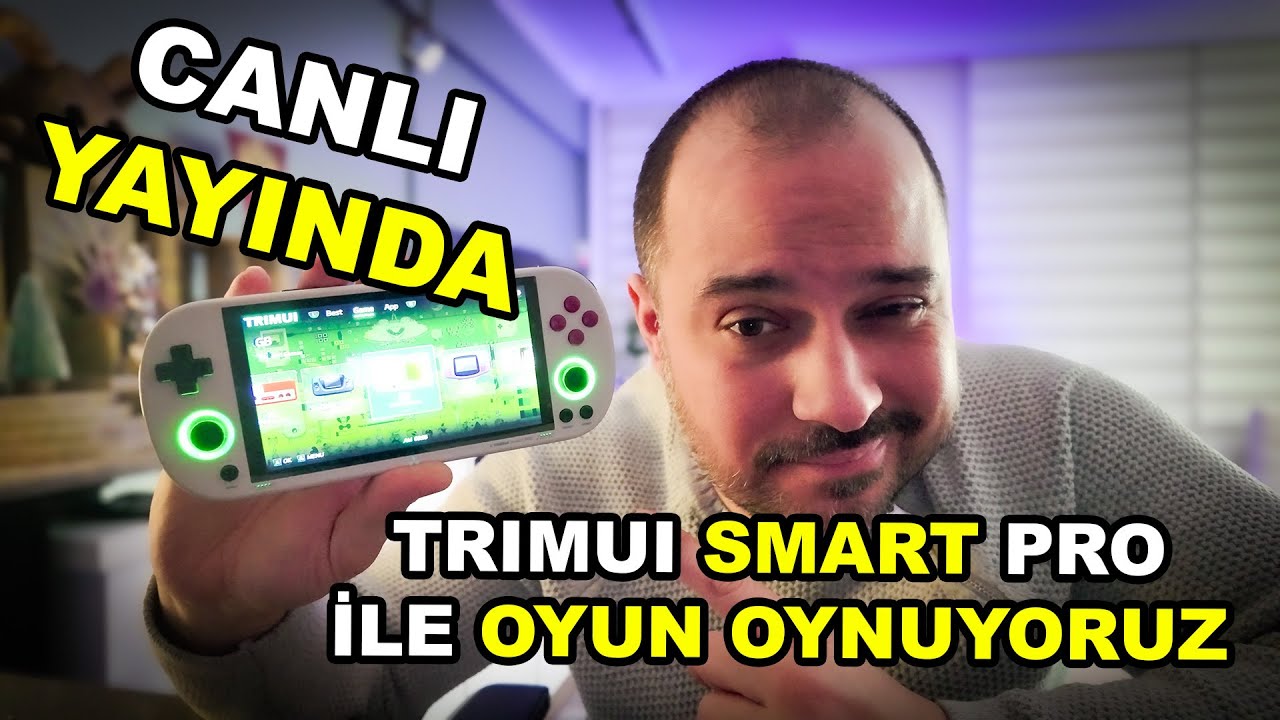 Trimui Smart Pro ile Canlı Yayında Tüm Emulatörlere Bakıyoruz