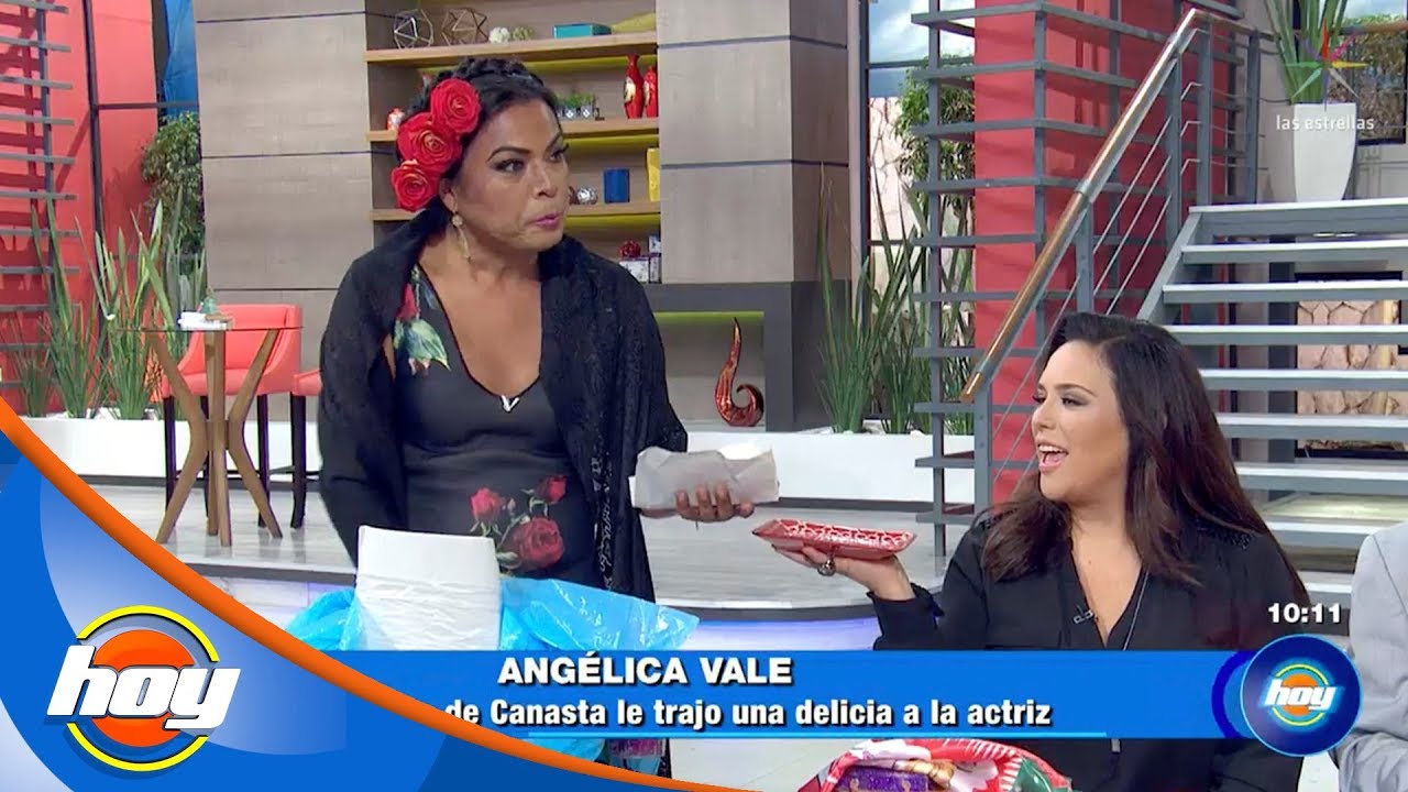 ¡#LadyTacosdeCanasta sorprende a Angélica Vale! | Hoy