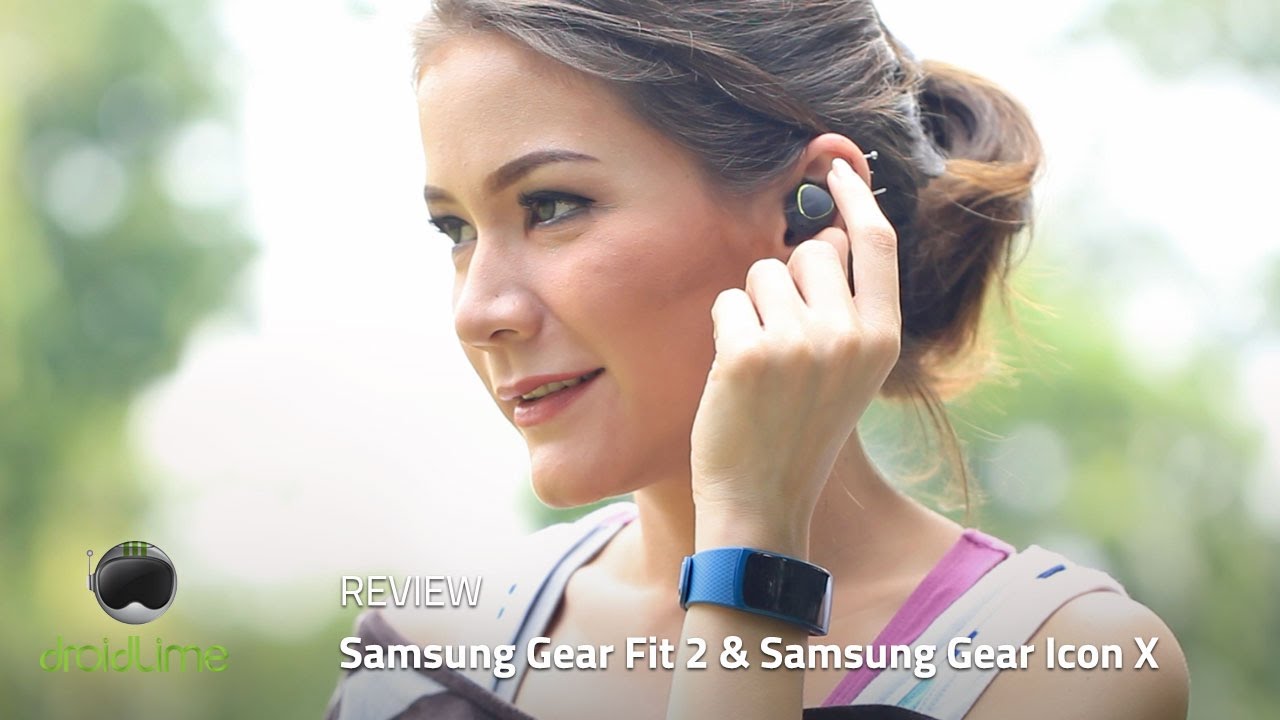 Samsung Gear Fit2 & Gear Icon X Review Indonesia