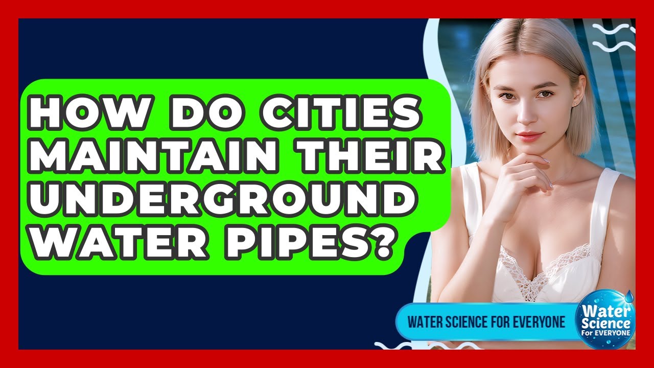 How Do Cities Maintain Their Underground Water Pipes? - Water Science For Everyone