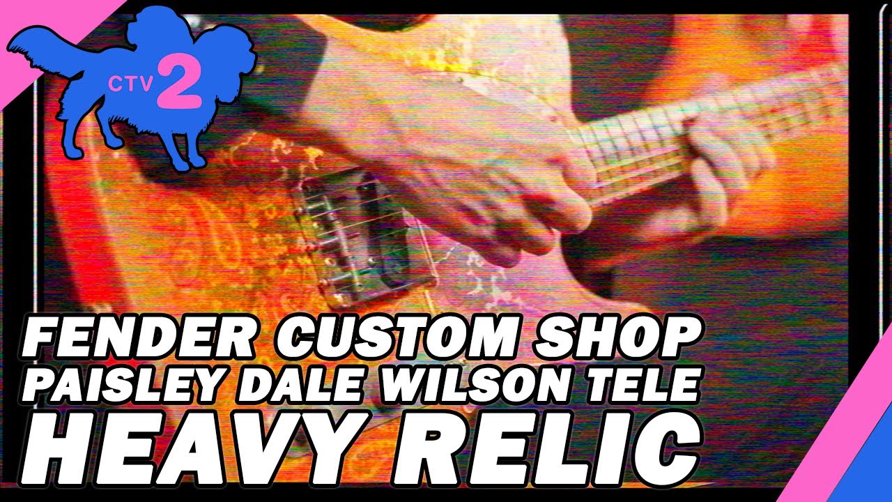 Masterbuild Paisley Telecaster Dale Wilson