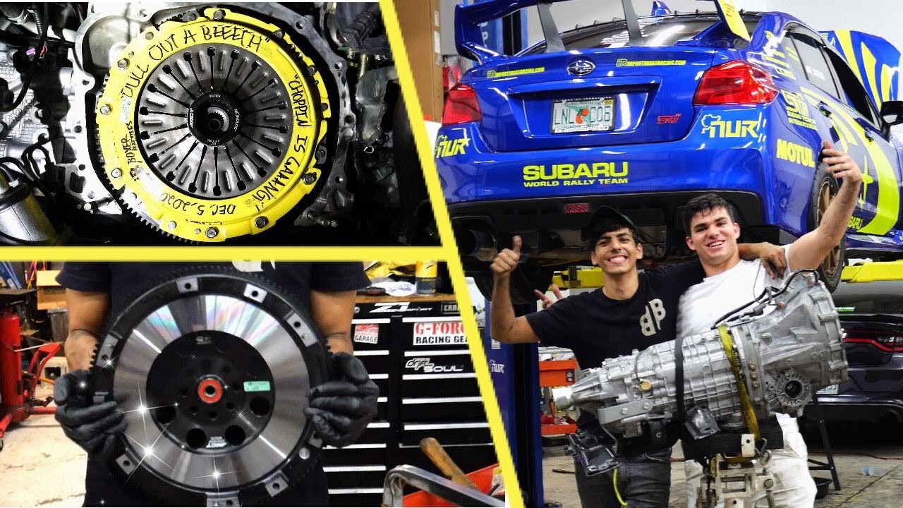HOW TO Replace the Clutch in a Subaru WRX STI! (2008-2021STI)