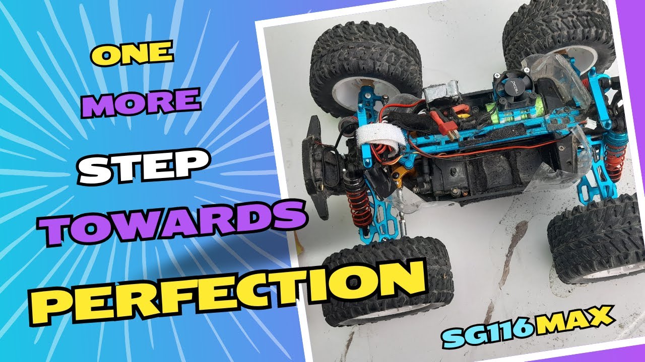 Epic Metal Makeover for SG116 Max #rccar JJRC Q130, Q117, scy 16101,16102, 16103