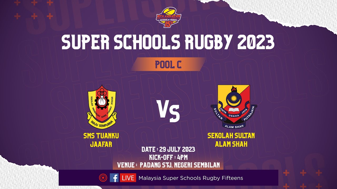 SMS Tuanku Jaafar (STJ) vs Sekolah Sultan Alam Shah (SAS) | 13 - 24 #SSR23