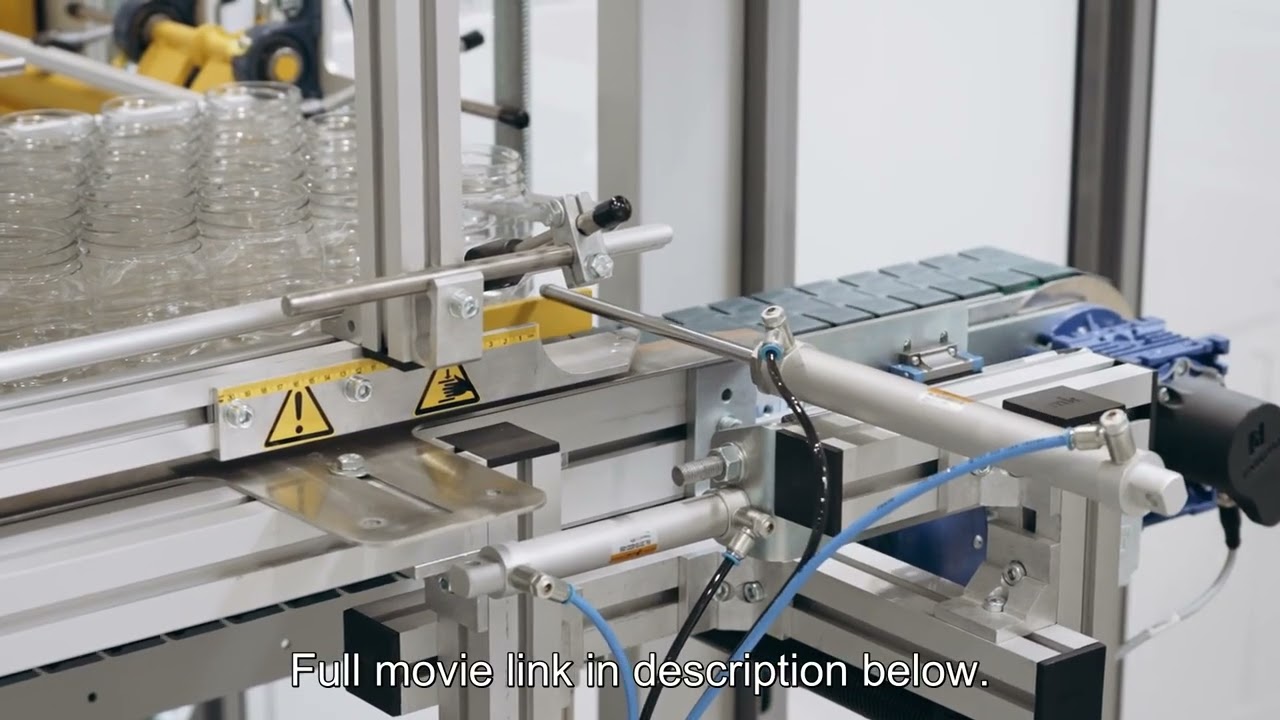 Bottle palletizer DP200 semi-automatic - Packs empty bottles in trays, etc. [4]