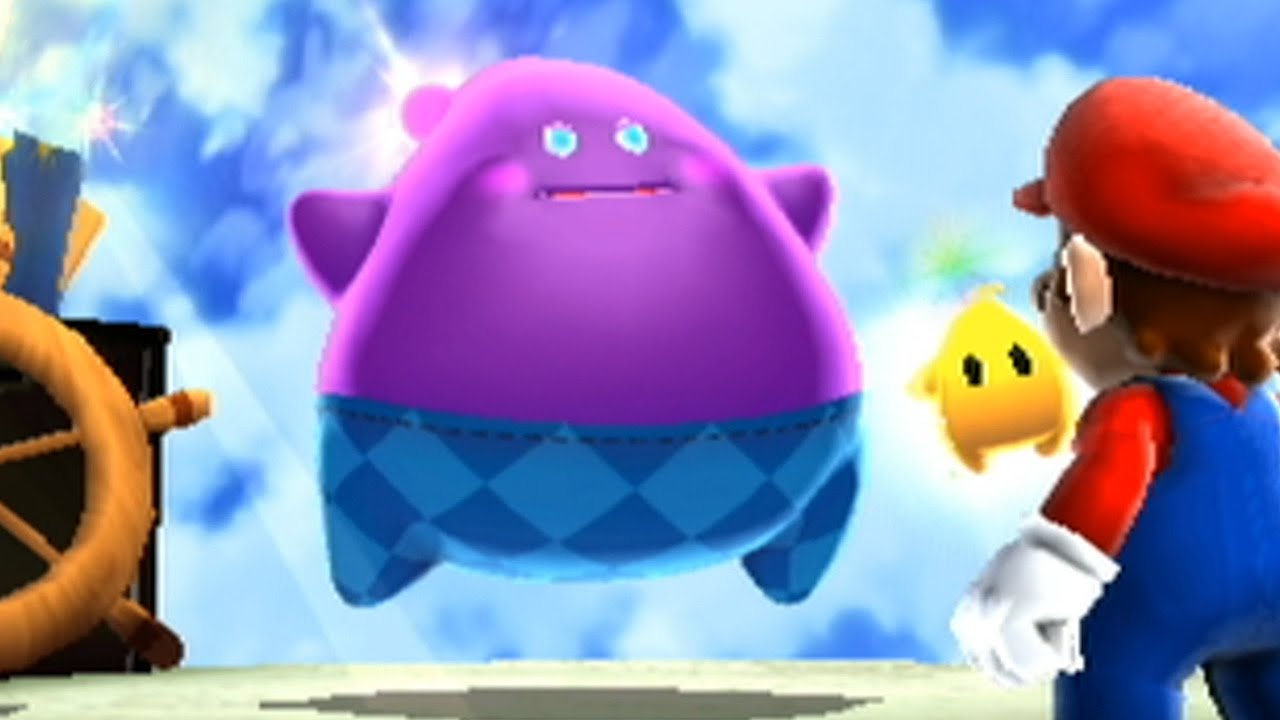Super Mario Galaxy 2 Part 2 - Sky Station Galaxy - Storming the Sky Fleet