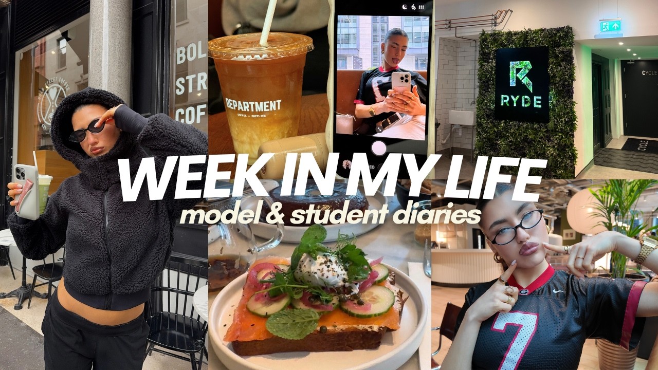 first week of 2nd sem! 🧸🍋 life as a model & student | VLOG
