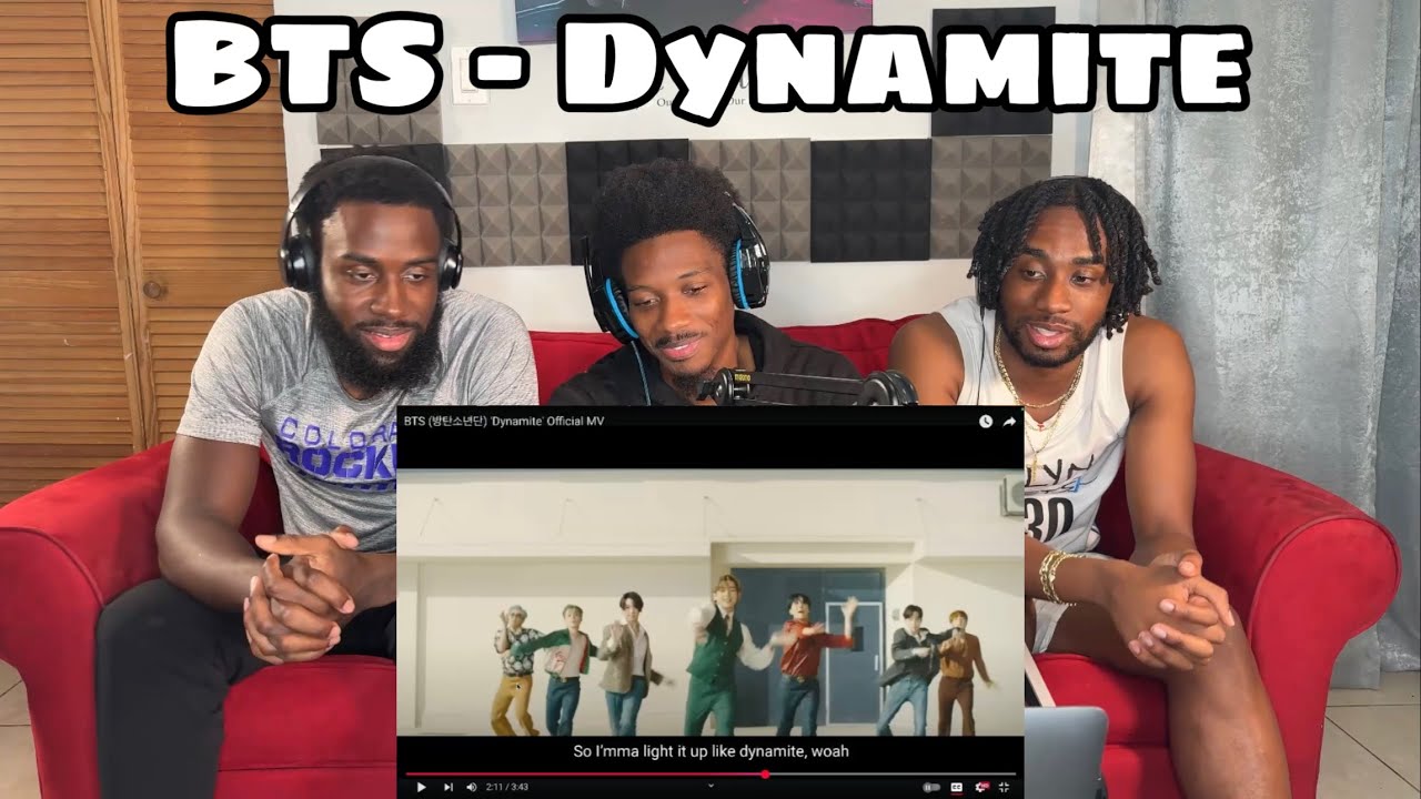 BTS 'Dynamite' Official MV (GROUP REACTION) 🔥