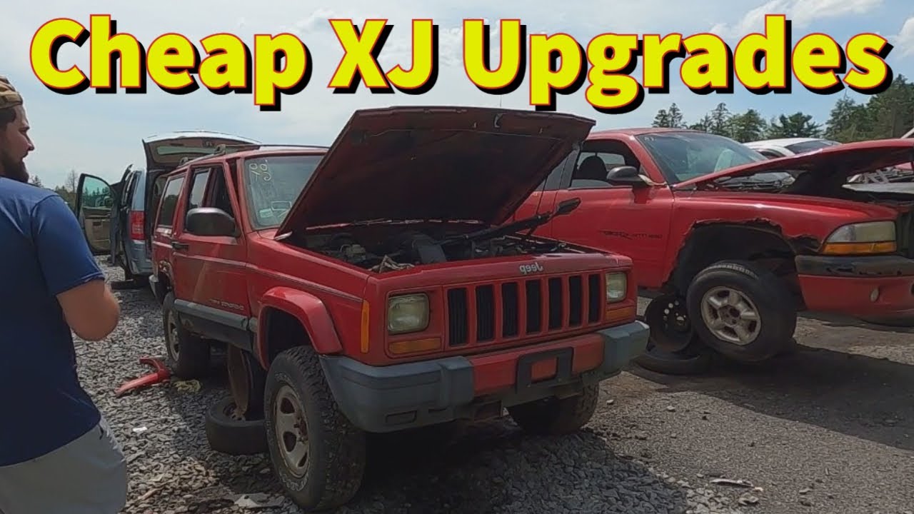 Модернизация Jeep Cherokee XJ на свалке — D&E в U-Pull 40