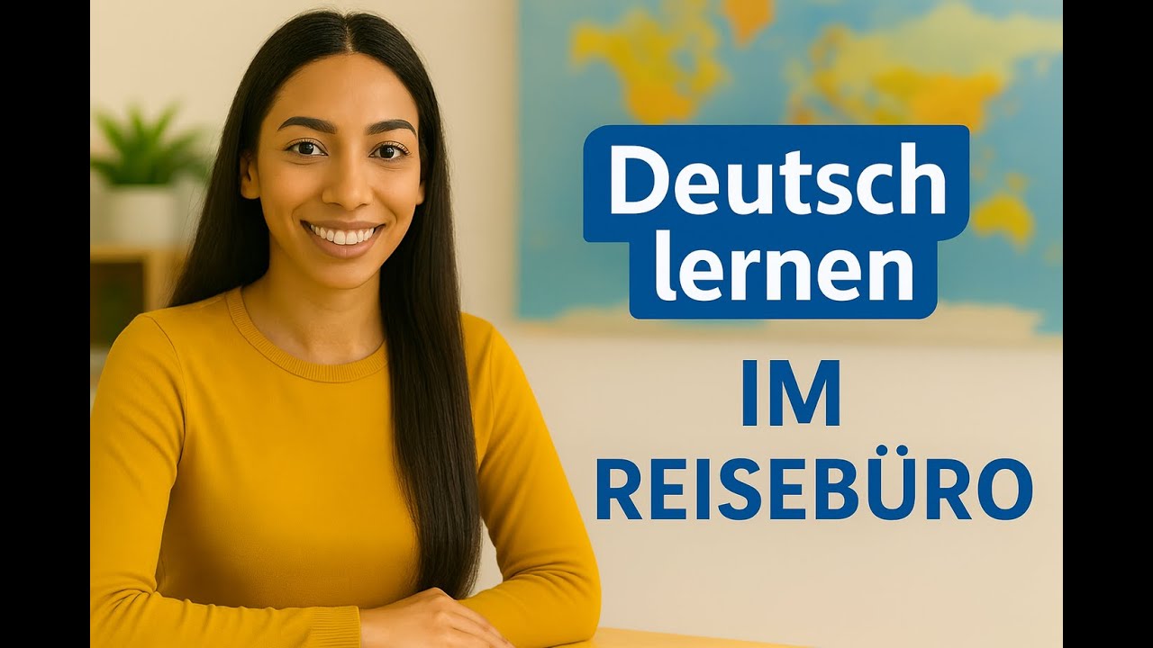 Deutsch im Alltag: Reise buchen im Reiseb&uuml;ro 🧳✈️ | Deutsch Dialog B1&ndash;B2