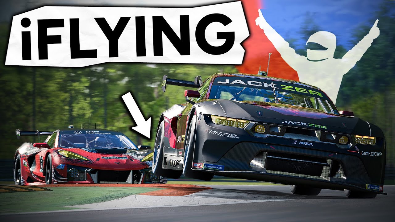 Сражаемся на передовой! — Hard GT3 iRacing Race