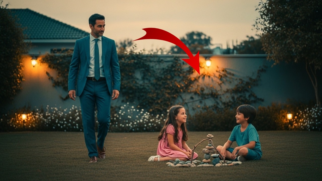 Empresario millonario regresa cansado y se sorprende al descubrir con quién juega su hija