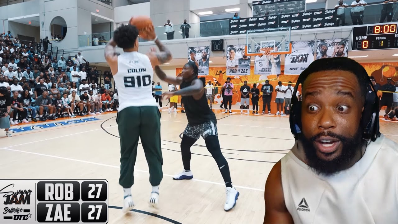 The GREATEST 1v1 Game Of ALL TIME… Rob vs Zae REACTION!