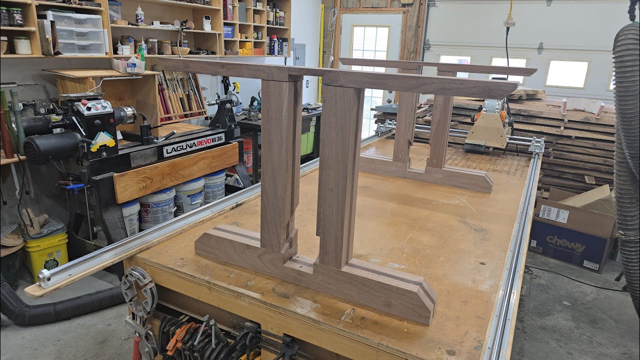 Game Table Vid 3 - Trestle Legs