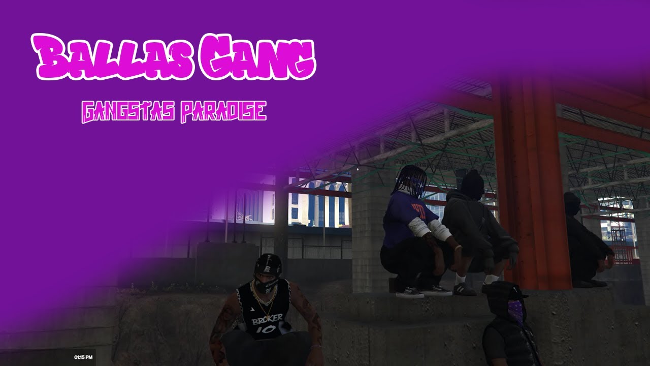 Ballas Gang Gangsta's Paradise Edit | Fivem Türkiye #fivemtr #fivem #gangs
