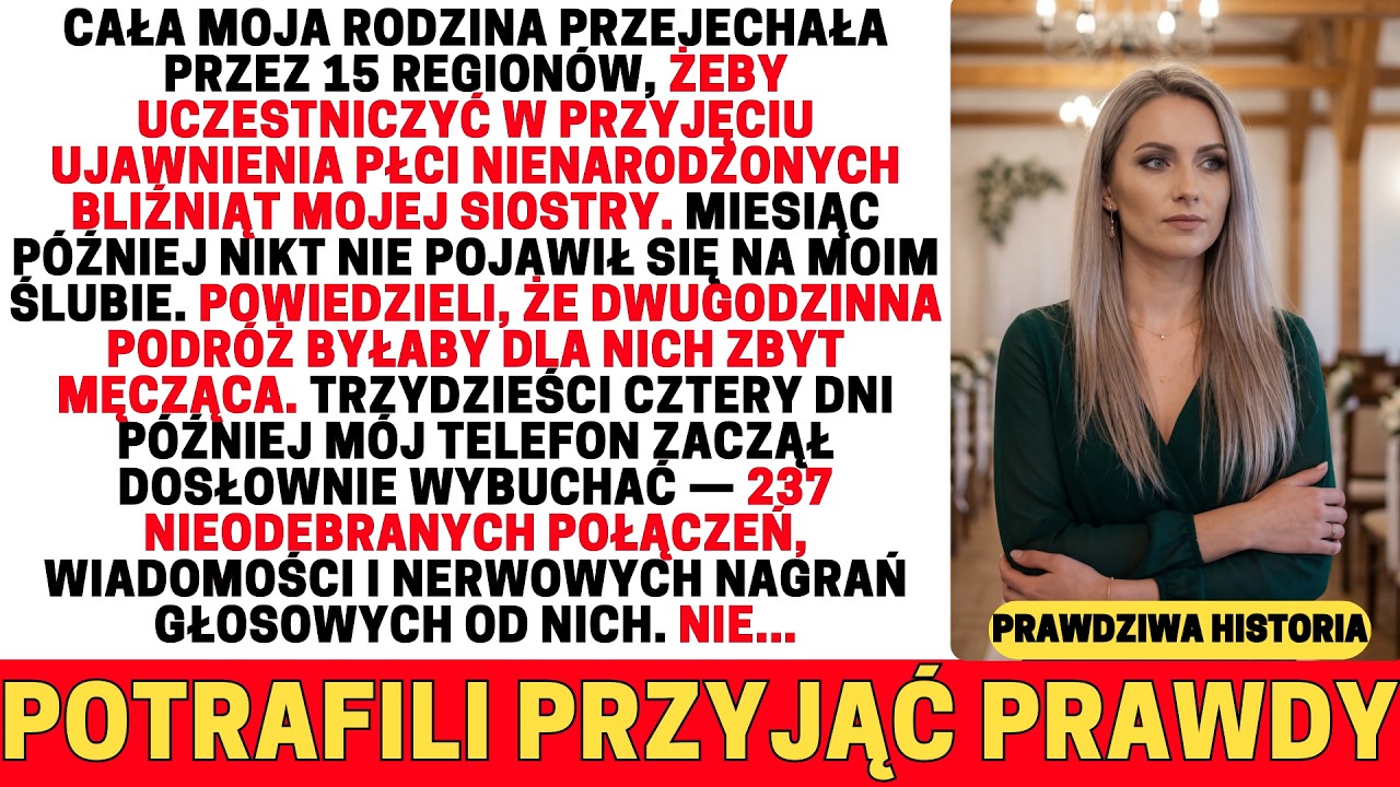 MOJA RODZINA PRZEJECHAŁA PRZEZ 15 REGIONÓW NA UJAWNIENIE PŁCI DZIECI MOJEJ SIOSTRY, ALE NIKT NIE...
