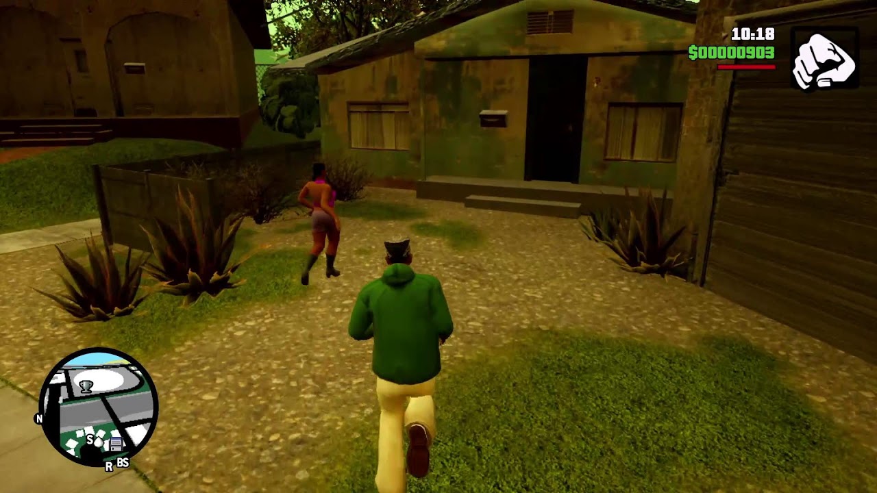 GTA San Andreas на Switch OLED
