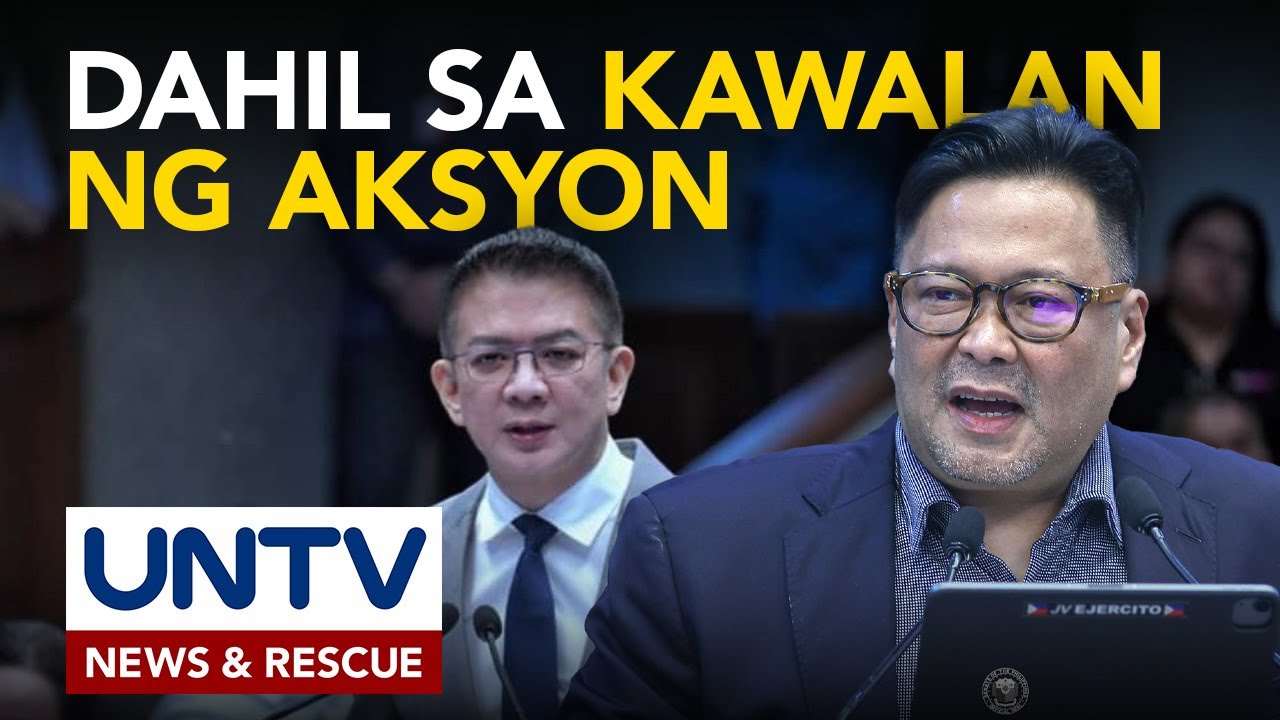 Sen. Ejercito, sinampahan ng ethics complaint sa umano’y kawalan ng aksyon sa reklamo vs Escudero