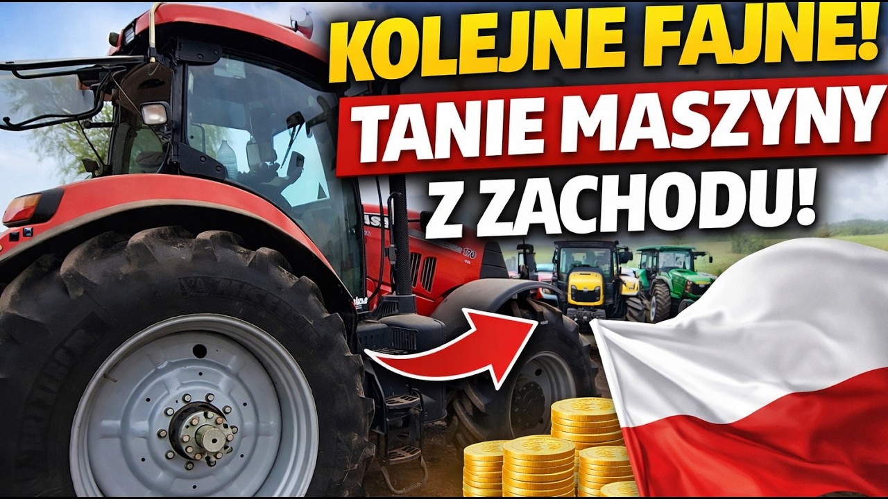ZACH&Oacute;D WYPRZEDAJE MASZYNY ROLNICZE w dobrych cenach