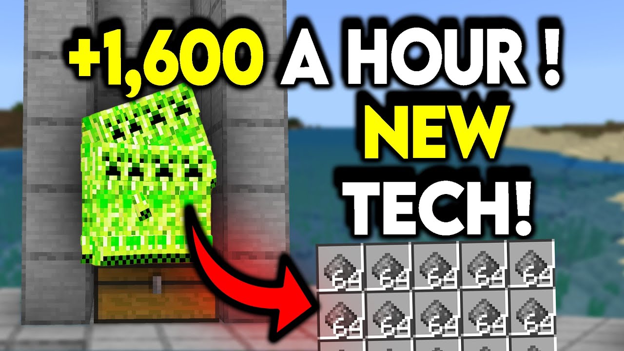 Неограниченная ферма криперов Minecraft Bedrock 1.21 &mdash; Суперэффективно!