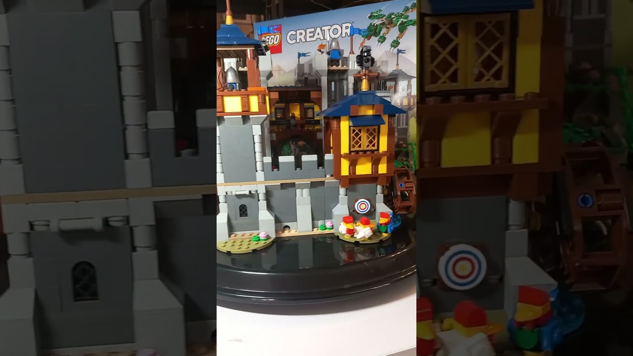 Lego Creator 3 in 1 Medieval Castle (31120) Preview and Speedbuild #lego