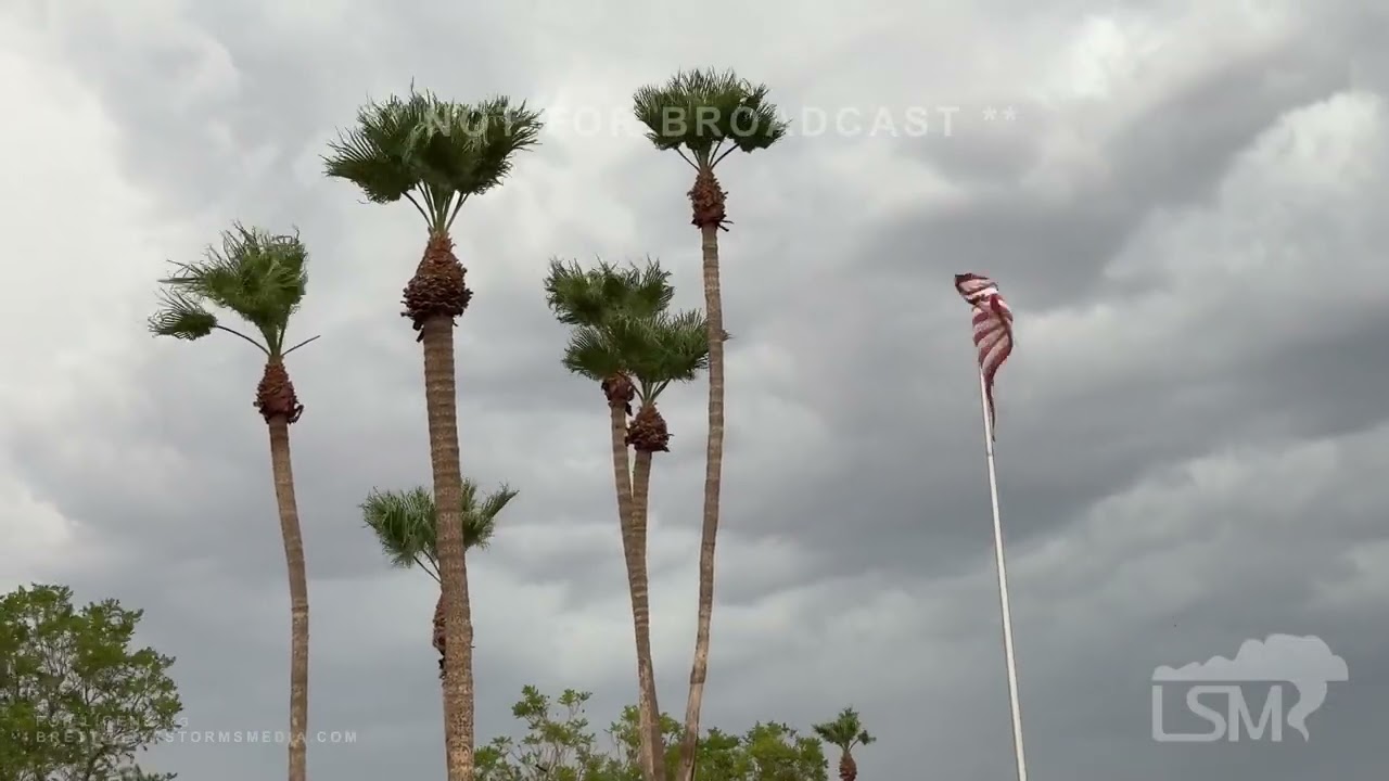 07-21-2024 Phoenix, AZ - Dust Storm Warning With Monsoon Rains