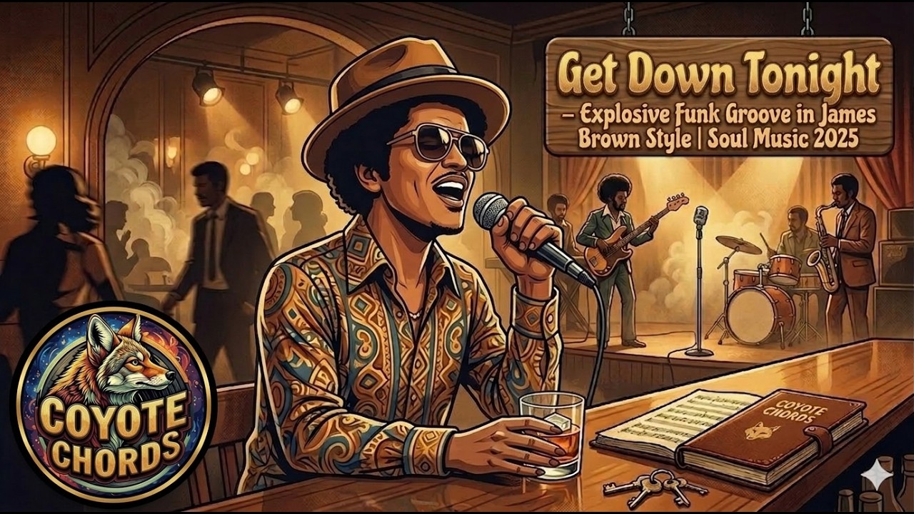 🎶Get Down Tonight – Explosive Funk Groove in James Brown Style | Soul Music 2025