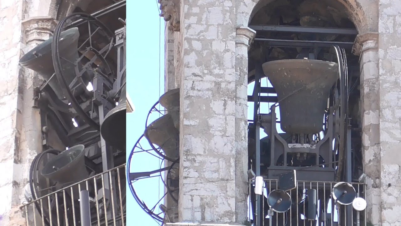 Le campane Alzano Lombardo (BG) - Distesa delle 5 minori e Concerto delle 8 maggiori