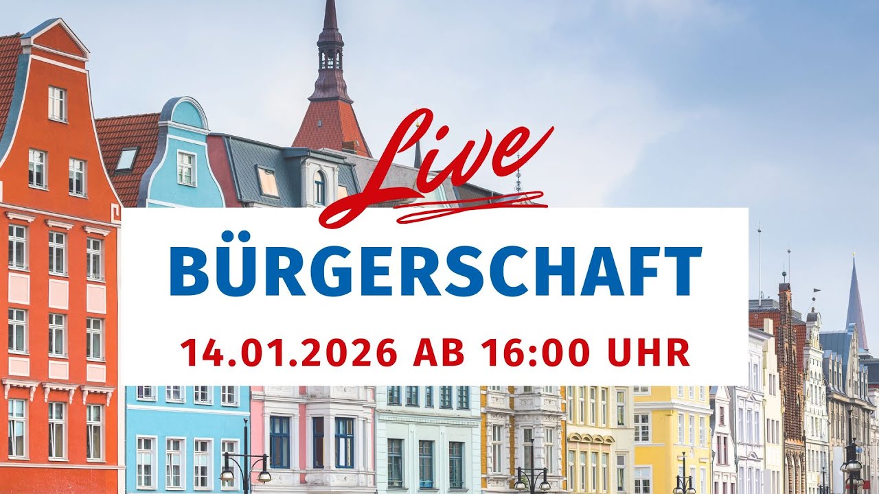 Bürgerschaftssitzung 14. Januar 2026