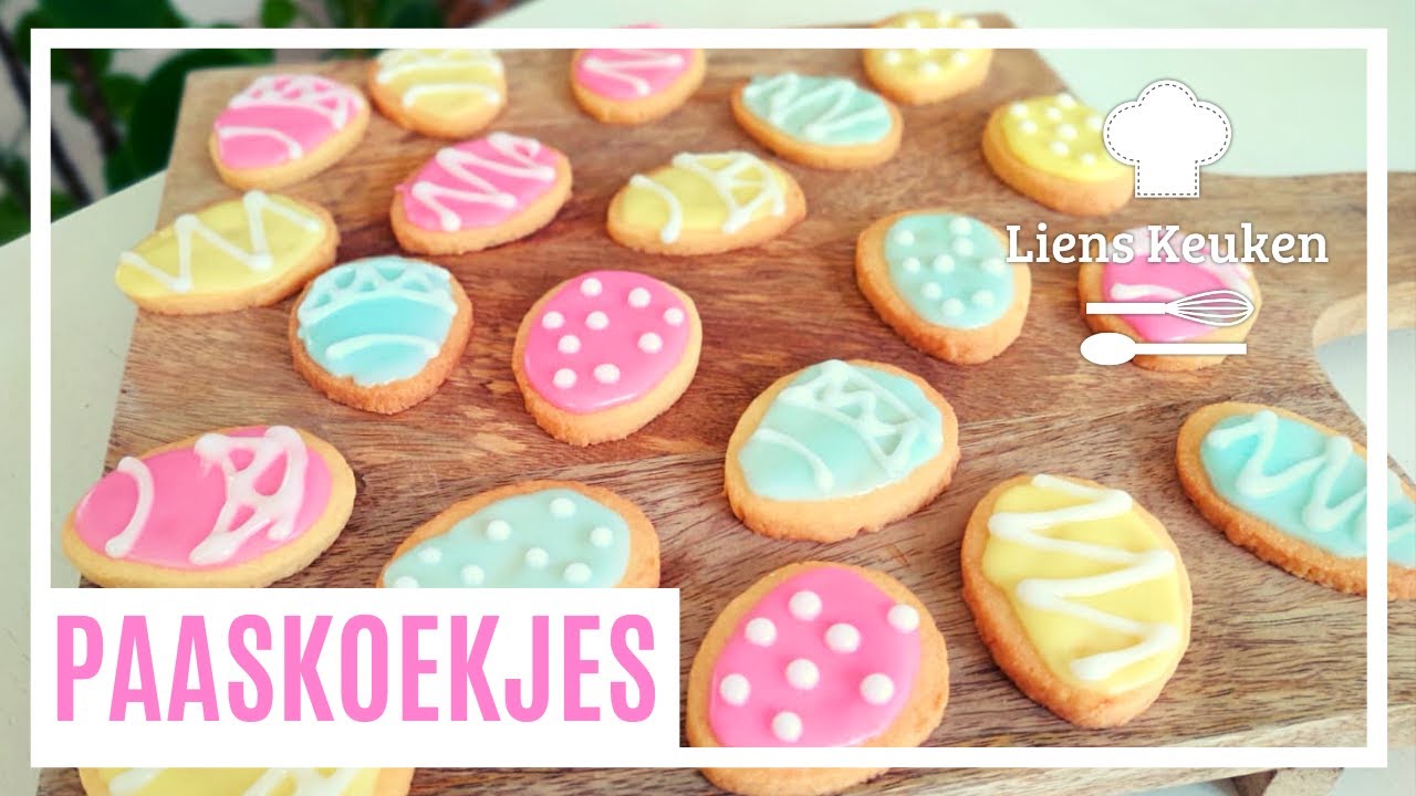 Koekjes die niet uitlopen | SUIKERKOEKJES | Zo maak je heerlijke PAASkoekjes