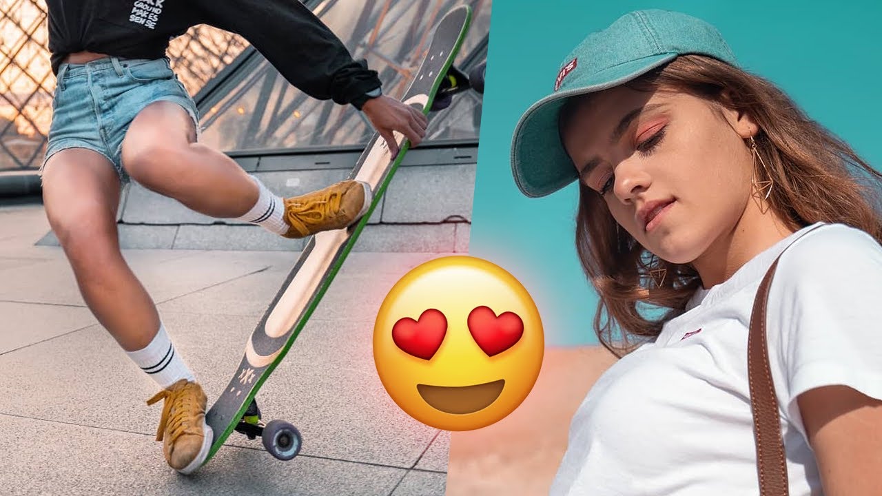 Girl longboard dancing - Alina Ruess